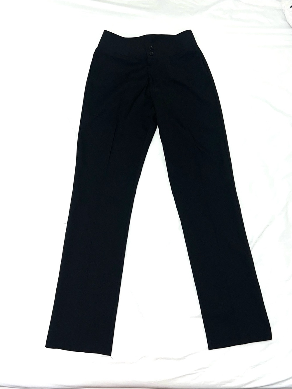 Vintage Black Straight Leg Dressy Trousers Women’s Size 1 Dressy Pants Formal